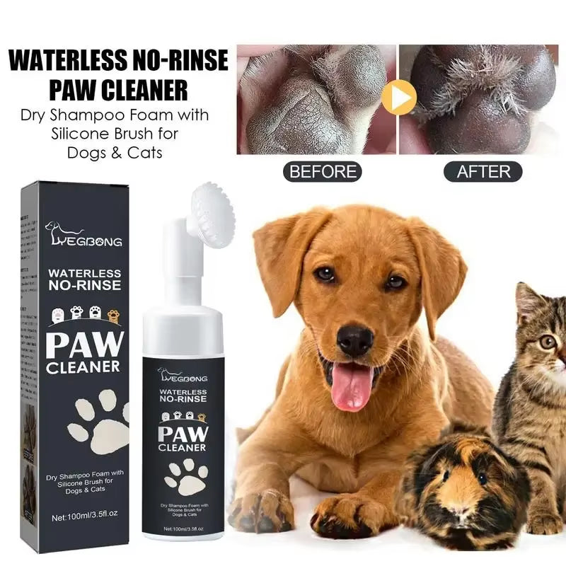 Paw Cleaner Foam Dog Claw Cleaner Cat Paw Cleaner