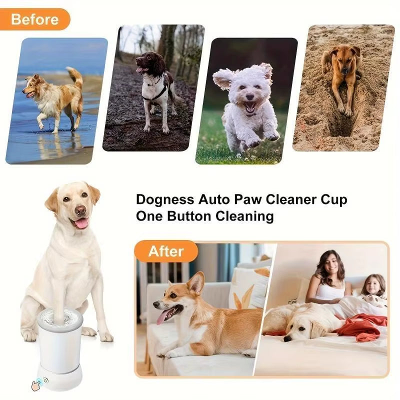 Automatic Dog Paw Washer USB Rechargeable 