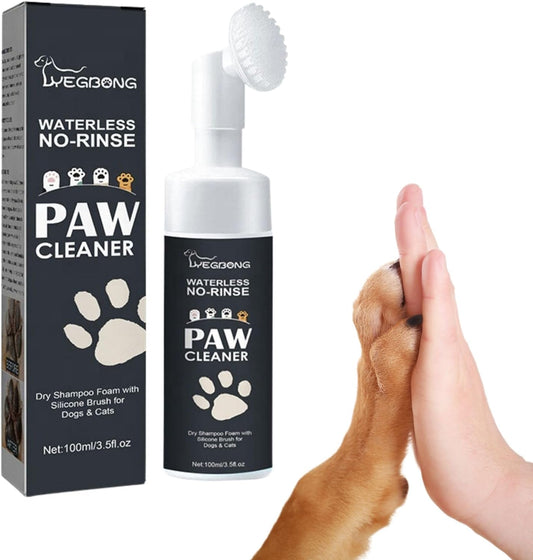 Mousse nettoyante pour pattes de chien Nettoyant pour griffes de chien Nettoyant pour pattes de chat