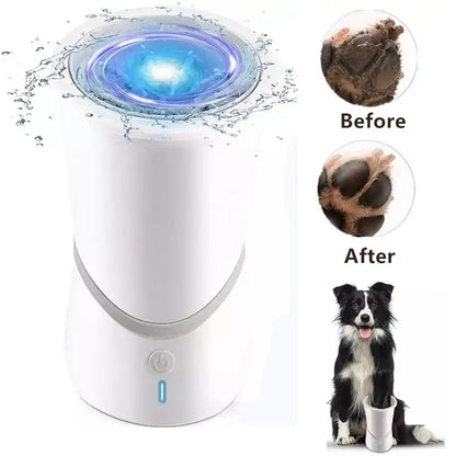 Automatic Dog Paws Cleaner Pet Foot Washer  - Silicone Cleaner Cup