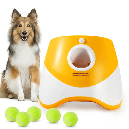 Ball Launcher for Dogs: Interactive Ball Launcher 10-30 Ft, Ideal Toy for Small/medium Dogs