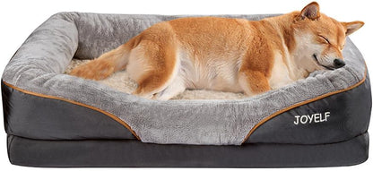 Large Memory Foam Dog Bed, Orthopedic Dog Bed & Sofa